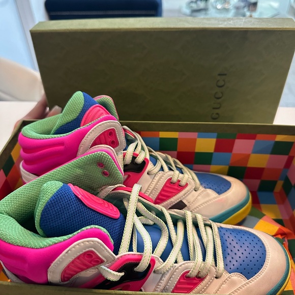 Gucci Basket High Multicolor Vintage - Picture 4 of 7